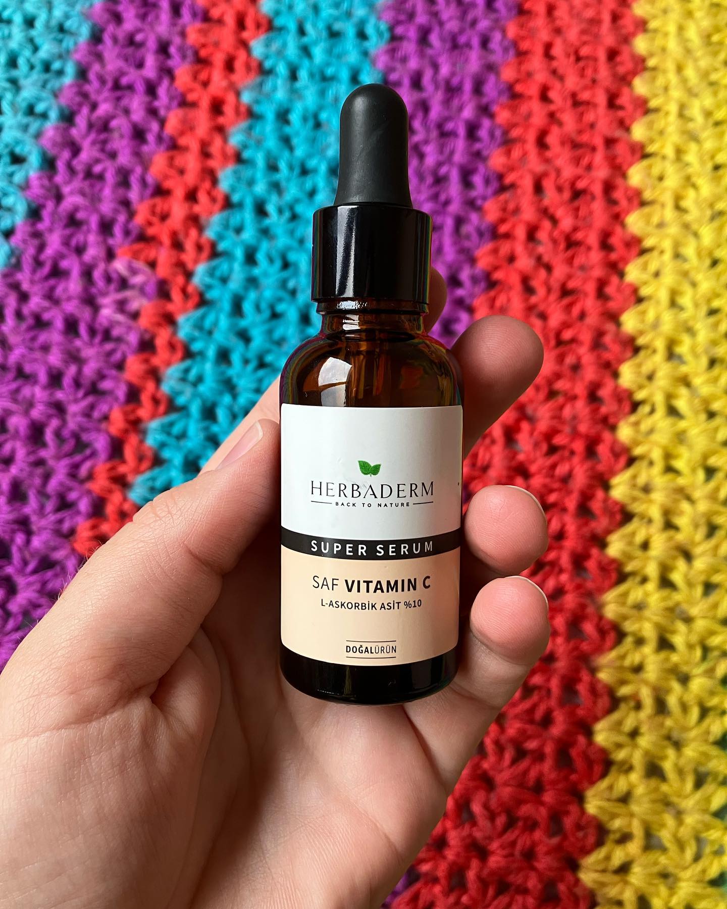 Herbaderm Serum Vitamin C 10% Серум с витамин Ц - Review - Забъркай се!